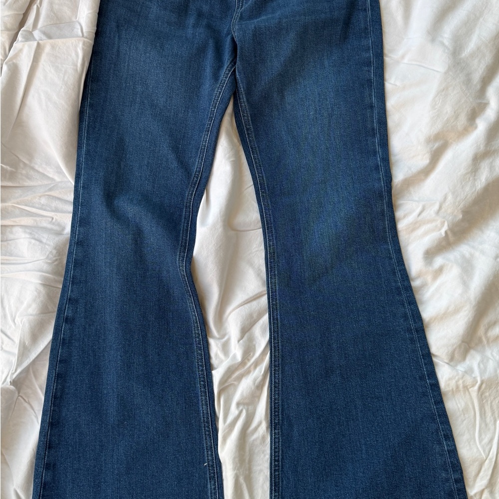 NWT Boden Dark Blue Flare Jeans